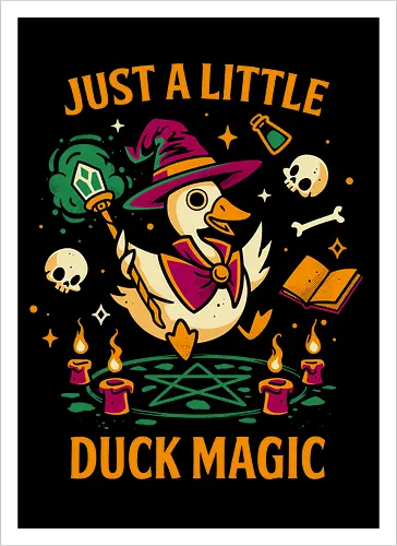 A Little Duck Magic - Quirky Dark Wizard