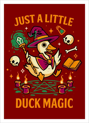 A Little Duck Magic - Quirky Dark Wizard
