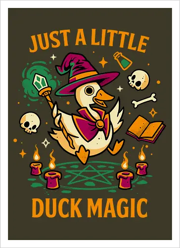 A Little Duck Magic - Quirky Dark Wizard