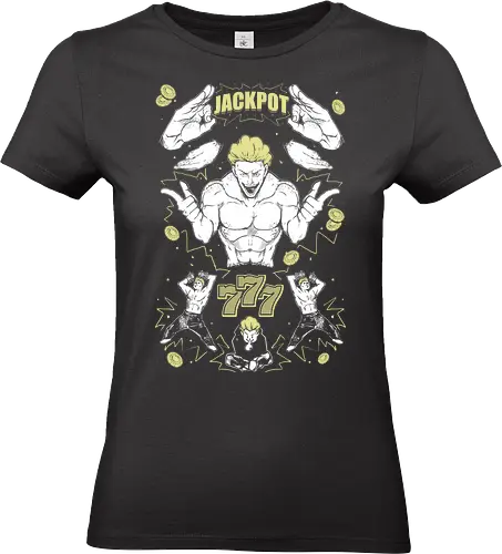  Kinji Hakari Jackpot Kaisen - Jujutsu - Kawaii, Anime, Manga, Tokyo, Angry, Japanese Art, Aesthetic, Manga Style, Zylixzen, Aggressive, Gamer, Otaku, Gift, Cool - Standard T-Shirt (Frauen)