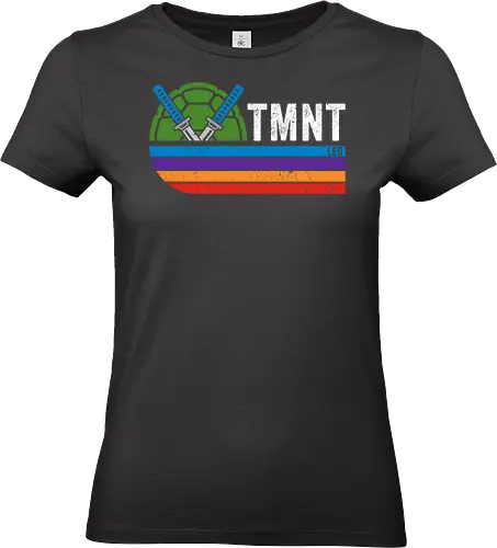 Leo vintage - michelangelo, tmnt, Turtle, series, movies, retro, vintage, donnie, raphael - Standard T-Shirt (Frauen)