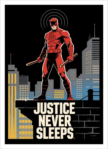 JUSTICE NEVER SLEEPS