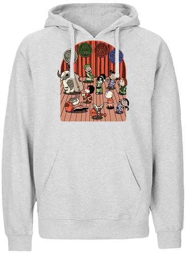 Elemental Animation Band - Music Group, Magical Creature, Fire, Earth, Air, Elements, Elemental, Element, Martial Arts, Dance, Music, Musical, Musician, Tv Show, Animation, Animated, Internet, Memes, Meme, Adventure, Fantasy, Magic, Magical, Water - Fairtrade Hoodie