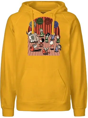Elemental Animation Band - Music Group, Magical Creature, Fire, Earth, Air, Elements, Elemental, Element, Martial Arts, Dance, Music, Musical, Musician, Tv Show, Animation, Animated, Internet, Memes, Meme, Adventure, Fantasy, Magic, Magical, Water - Fairtrade Hoodie