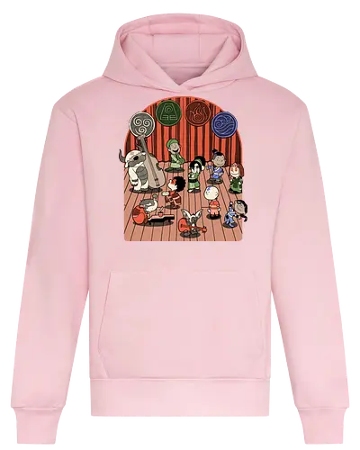Elemental Animation Band - Music Group, Magical Creature, Fire, Earth, Air, Elements, Elemental, Element, Martial Arts, Dance, Music, Musical, Musician, Tv Show, Animation, Animated, Internet, Memes, Meme, Adventure, Fantasy, Magic, Magical, Water - Heavyweight Hoodie