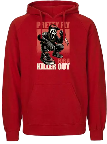Music Horror Movie - Scary, Killer, Serial Killer, Assassin, Murder, Rapper, Rap, Gangsta Rap, Gangsters, Gangster, Street, Street Art, Streetwear, Spooky, Scared, Parody, Comedy, Movie, Movies, Classic, Horror, Horror Movies, Horror Movie, Music, Meme, Joke - Fairtrade Hoodie