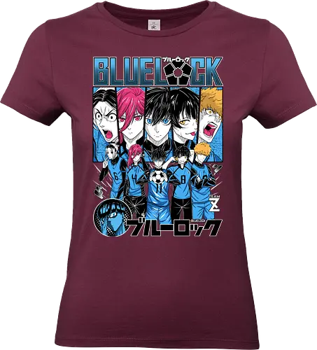 Blue Lock – Ego Striker - blue lock, soccer anime, football anime, striker training, egoist striker, anime sports, competitive anime, sports manga, japanese anime, anime art, goal scorer, intense rivalry, training arc, striker ego, anime aesthetic - Standard T-Shirt (Frauen)