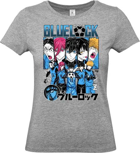 Blue Lock – Ego Striker - blue lock, soccer anime, football anime, striker training, egoist striker, anime sports, competitive anime, sports manga, japanese anime, anime art, goal scorer, intense rivalry, training arc, striker ego, anime aesthetic - Standard T-Shirt (Frauen)