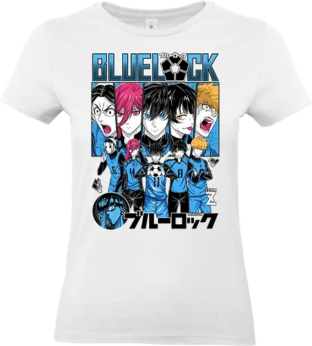 Blue Lock – Ego Striker - blue lock, soccer anime, football anime, striker training, egoist striker, anime sports, competitive anime, sports manga, japanese anime, anime art, goal scorer, intense rivalry, training arc, striker ego, anime aesthetic - Standard T-Shirt (Frauen)