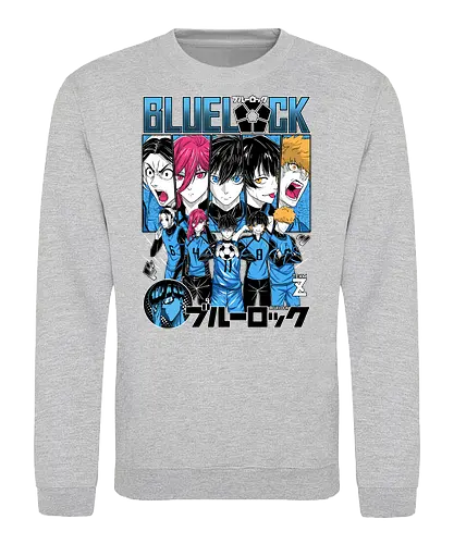 Blue Lock – Ego Striker - blue lock, soccer anime, football anime, striker training, egoist striker, anime sports, competitive anime, sports manga, japanese anime, anime art, goal scorer, intense rivalry, training arc, striker ego, anime aesthetic - Sweatshirt