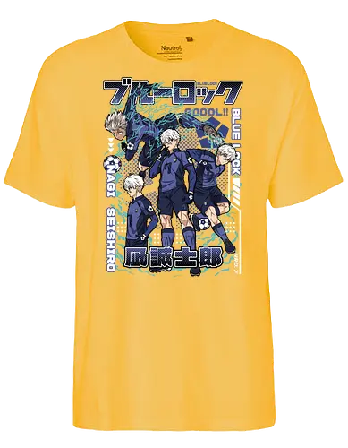 Nagi – Genius Striker - blue lock, nagi seishiro, anime striker, soccer prodigy, football anime, lazy genius, first touch master, sports anime, manga series, japanese anime, anime art, goal scorer, striker talent, blue lock player, anime aesthetic - Fairtrade T-Shirt