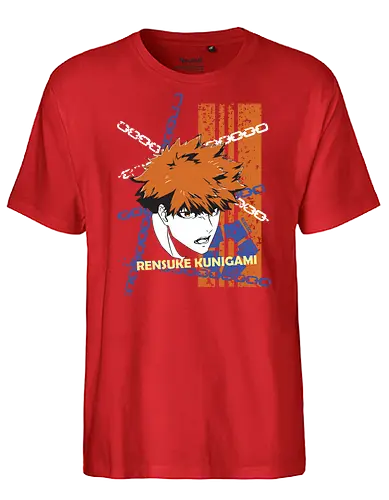 Kunigami – Wild Card Hero - blue lock, rensuke kunigami, wild card, hero striker, soccer anime, football anime, power shot, sports anime, manga series, japanese anime, anime art, striker strength, blue lock player, goal scorer, anime aesthetic - Fairtrade T-Shirt