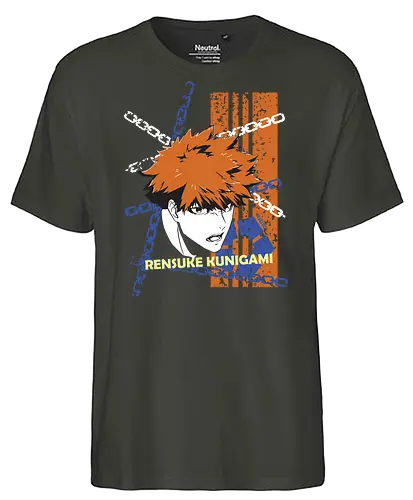 Kunigami – Wild Card Hero - blue lock, rensuke kunigami, wild card, hero striker, soccer anime, football anime, power shot, sports anime, manga series, japanese anime, anime art, striker strength, blue lock player, goal scorer, anime aesthetic - Fairtrade T-Shirt