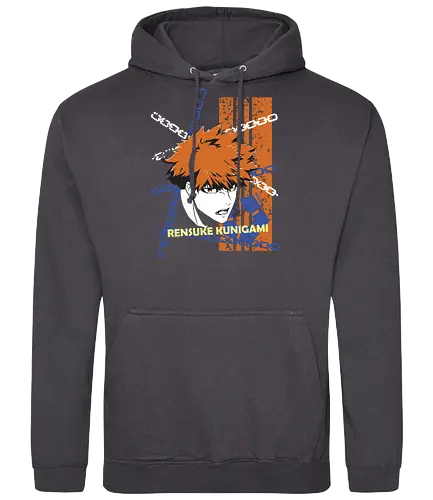 Kunigami – Wild Card Hero - blue lock, rensuke kunigami, wild card, hero striker, soccer anime, football anime, power shot, sports anime, manga series, japanese anime, anime art, striker strength, blue lock player, goal scorer, anime aesthetic - Standard Hoodie
