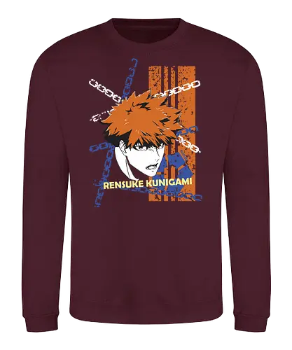 Kunigami – Wild Card Hero - blue lock, rensuke kunigami, wild card, hero striker, soccer anime, football anime, power shot, sports anime, manga series, japanese anime, anime art, striker strength, blue lock player, goal scorer, anime aesthetic - Sweatshirt