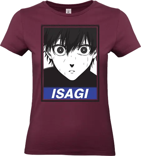 Isagi – Vision of the Goal - blue lock, yoichi isagi, anime striker, soccer anime, football anime, goal vision, strategic player, sports anime, manga series, japanese anime, anime art, striker growth, blue lock team, match reading, anime aesthetic - Standard T-Shirt (Frauen)