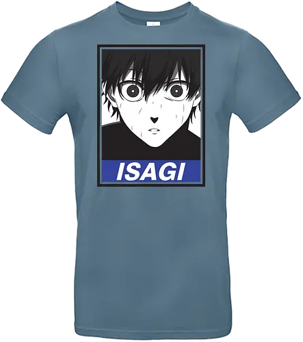 Isagi – Vision of the Goal - blue lock, yoichi isagi, anime striker, soccer anime, football anime, goal vision, strategic player, sports anime, manga series, japanese anime, anime art, striker growth, blue lock team, match reading, anime aesthetic - Standard T-Shirt