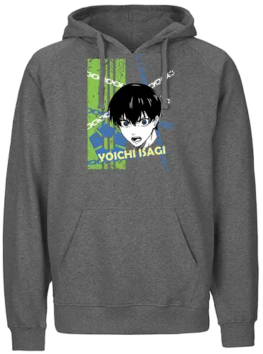 Isagi – Adaptation King - blue lock, isagi yoichi, adaptive striker, soccer anime, football anime, meta vision, competitive anime, sports manga, japanese anime, anime art, striker evolution, blue lock player, goal scoring, anime aesthetic - Fairtrade Hoodie