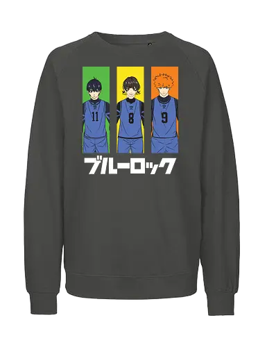 Blue Lock – Ego System - blue lock, ego system, soccer anime, football anime, striker training, competitive program, sports anime, manga series, japanese anime, anime art, egoist striker, goal scoring, intense rivalry, blue lock project, anime aesthetic - Fairtrade Sweatshirt