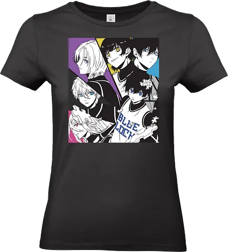 Blue Lock – Ego vs Teamwork - blue lock, soccer anime, football anime, ego vs teamwork, striker philosophy, sports anime, competitive manga, japanese anime, anime art, team match, striker ego, blue lock project, goal scoring, anime aesthetic - Standard T-Shirt (Frauen)