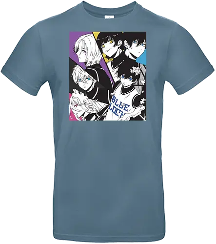 Blue Lock – Ego vs Teamwork - blue lock, soccer anime, football anime, ego vs teamwork, striker philosophy, sports anime, competitive manga, japanese anime, anime art, team match, striker ego, blue lock project, goal scoring, anime aesthetic - Standard T-Shirt