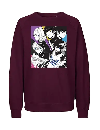 Blue Lock – Ego vs Teamwork - blue lock, soccer anime, football anime, ego vs teamwork, striker philosophy, sports anime, competitive manga, japanese anime, anime art, team match, striker ego, blue lock project, goal scoring, anime aesthetic - Fairtrade Sweatshirt