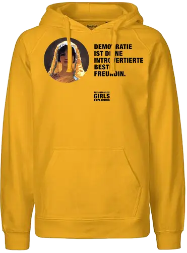 Demokratie IBF - Fairtrade Hoodie