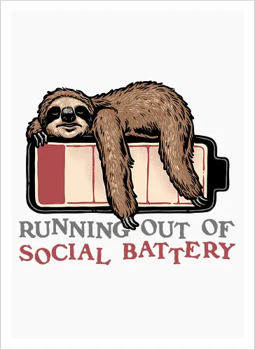 Running Out of Social Battery
