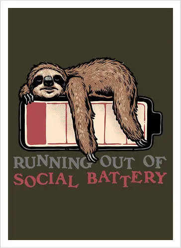 Running Out of Social Battery