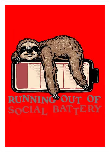 Running Out of Social Battery