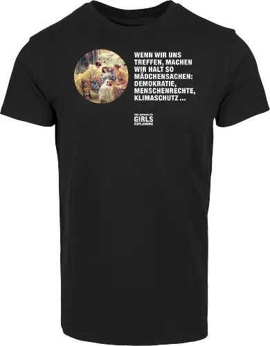 Mädchensachen: Demokratie DARK EDITION - Hausmarke Shirt