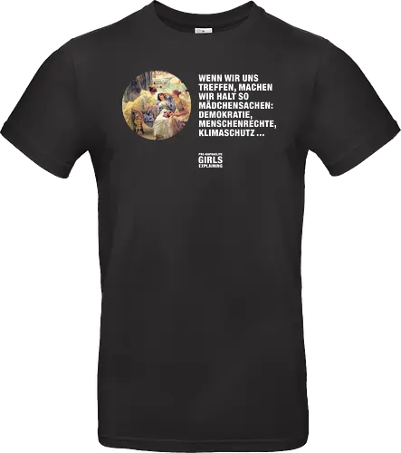 Mädchensachen: Demokratie DARK EDITION - Standard T-Shirt