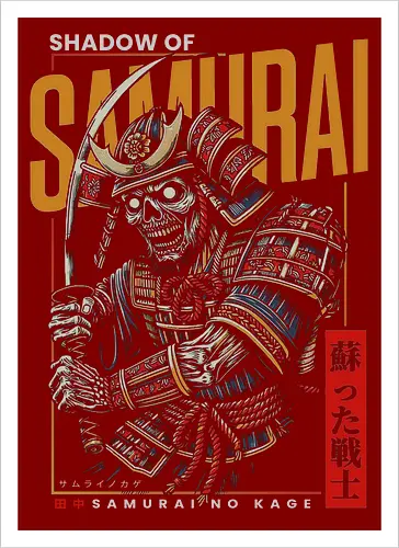 Shadow of Samurai Undead Warrior