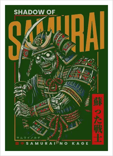 Shadow of Samurai Undead Warrior