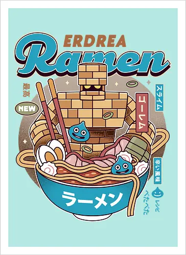 Erdrea Monsters Ramen Vintage