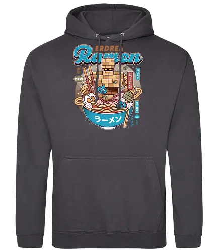 Erdrea Monsters Ramen Vintage - erdrea, rpg, jrpg, echoes of an elusive age, ramen, Quest, dragon quest xi, slime, king slime, monsters, golem, gaming, gamer, video game, video games - Standard Hoodie