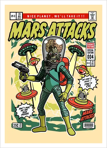 Mars Attacks – Alien Invader