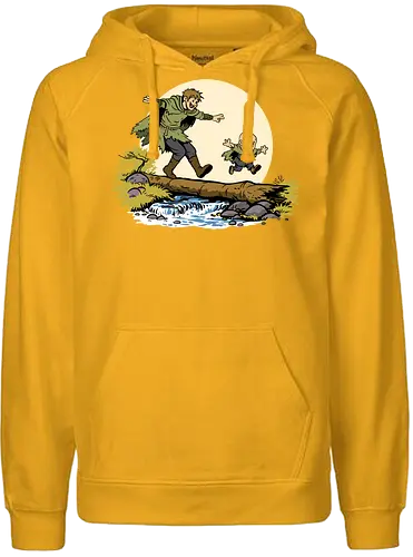 Ser Dunk and Egg - A knight of the seven kingdoms, hedge knight, ser dunk, dunk, Duncan, egg, tall knight, Calvin and Hobbes - Fairtrade Hoodie