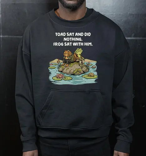 Toad Sat and Did Nothing