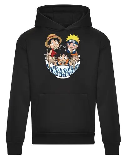 pirate, Shinobi, Goku Ramen Crossover