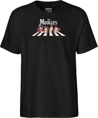 The Moogles - Final, abbey road, rpg, jrpg, games, old games, cloud, Gaming, Villain, beatles, Kupo, cute, fantasy 7 - Fairtrade T-Shirt