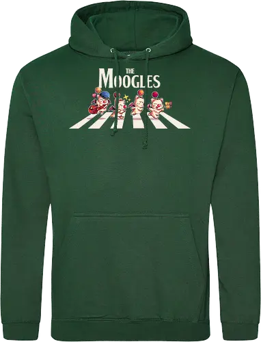 The Moogles - Final, abbey road, rpg, jrpg, games, old games, cloud, Gaming, Villain, beatles, Kupo, cute, fantasy 7 - Standard Hoodie