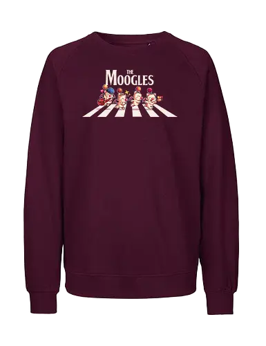 The Moogles - Final, abbey road, rpg, jrpg, games, old games, cloud, Gaming, Villain, beatles, Kupo, cute, fantasy 7 - Fairtrade Sweatshirt