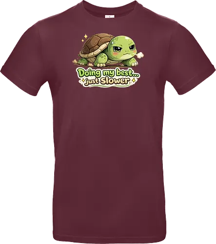 Doing my best… just slower