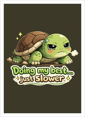 Doing my best… just slower Back