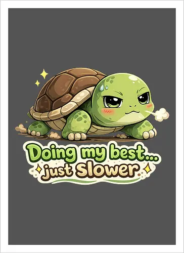 Doing my best… just slower Back