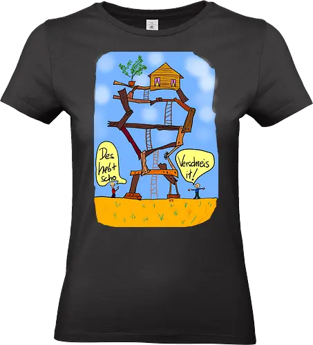 Verschreis it - Allgäu, albern - Standard T-Shirt (Frauen)