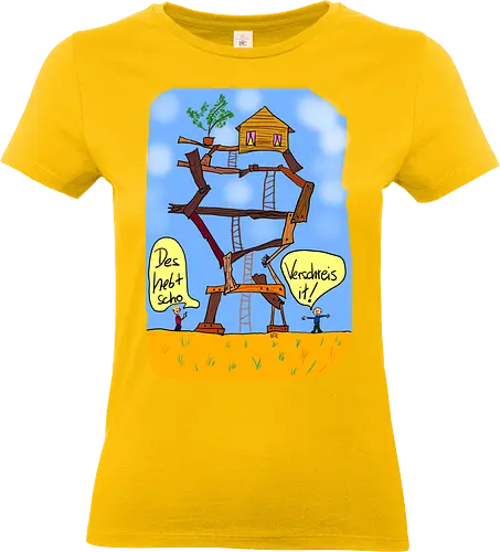 Verschreis it - Allgäu, albern - Standard T-Shirt (Frauen)