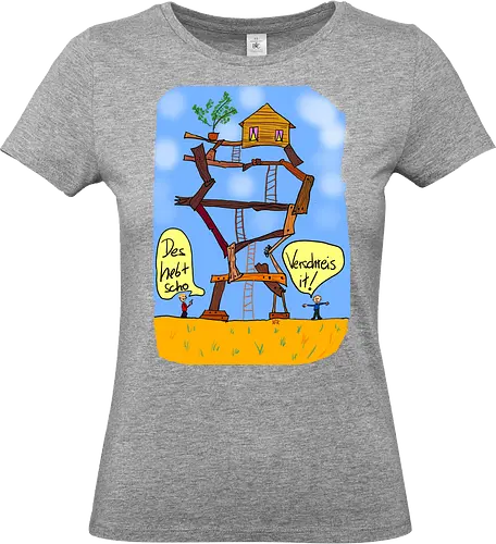 Verschreis it - Allgäu, albern - Standard T-Shirt (Frauen)