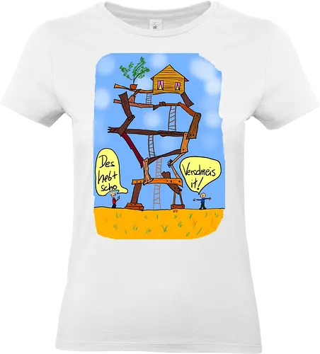 Verschreis it - Allgäu, albern - Standard T-Shirt (Frauen)
